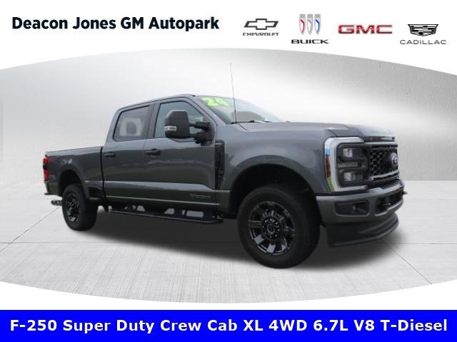 2024 Ford F-250 XL in Gray — front three-quarter view