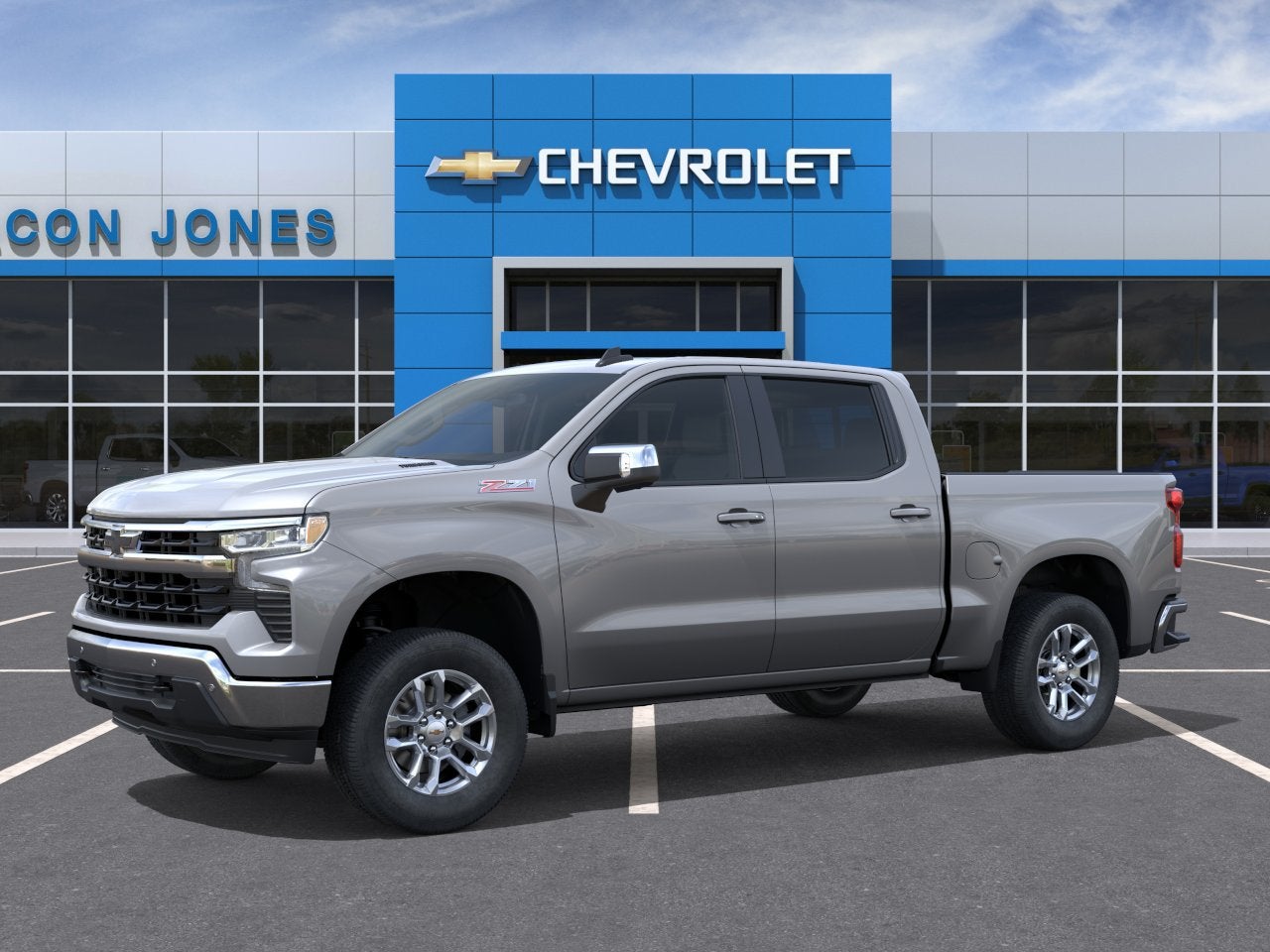 2026 Chevrolet Silverado 1500 — side profile view