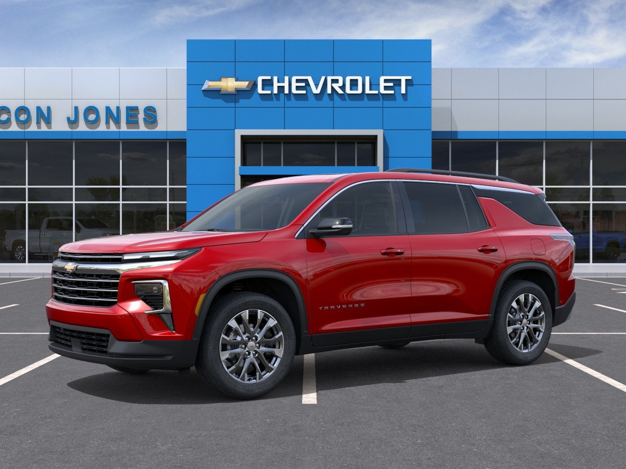 2026 Chevrolet Traverse — side profile view