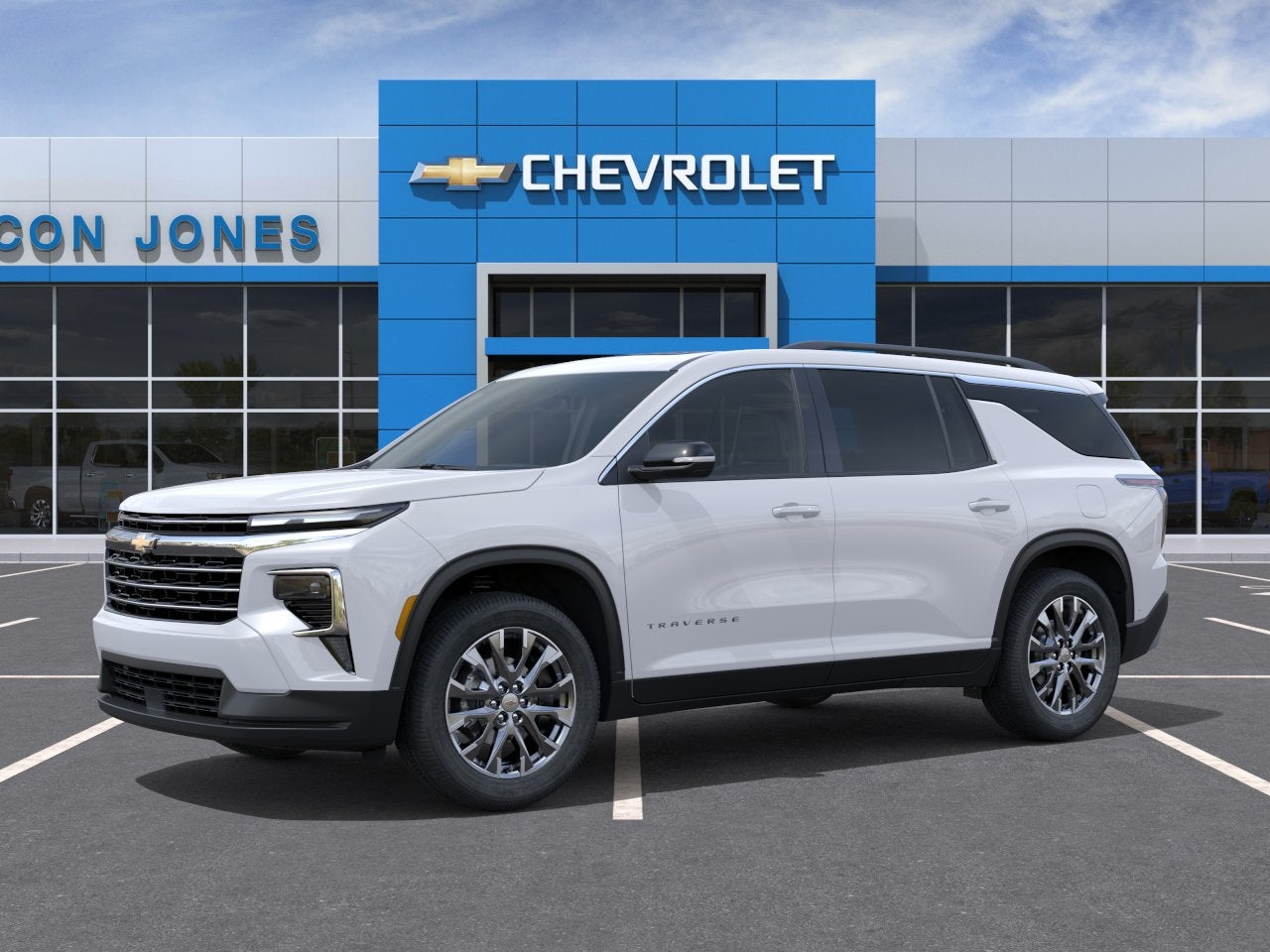 2026 Chevrolet Traverse — side profile view