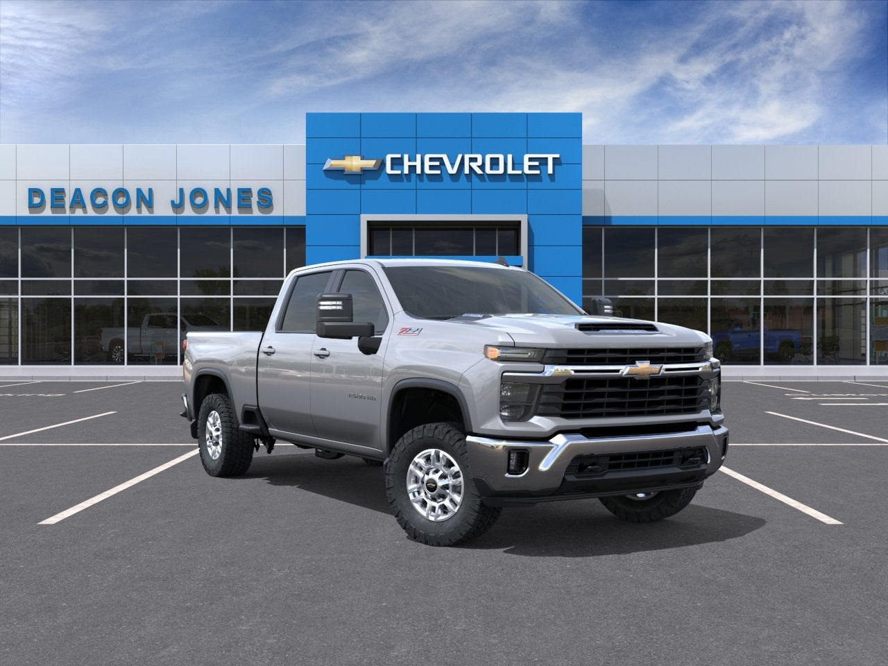 2026 Chevrolet Silverado 2500 HD LT in Sterling Gray Metallic — front three-quarter view