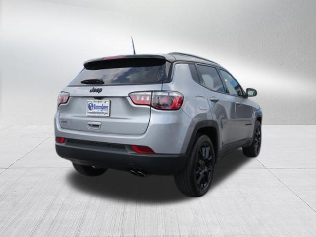 2022 Jeep Compass — rear three-quarter view