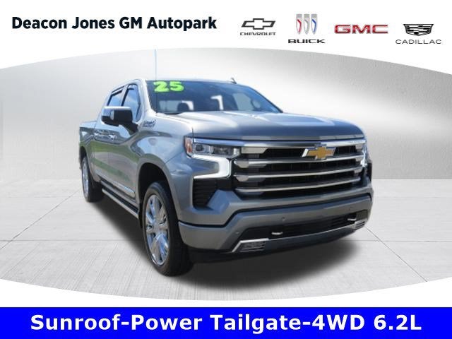 2025 Chevrolet Silverado 1500 High Country in Sterling Gray Metallic — front three-quarter view