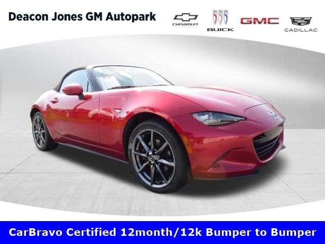 2016 Mazda Mazda MX-5 Miata Grand Touring in Red — front three-quarter view