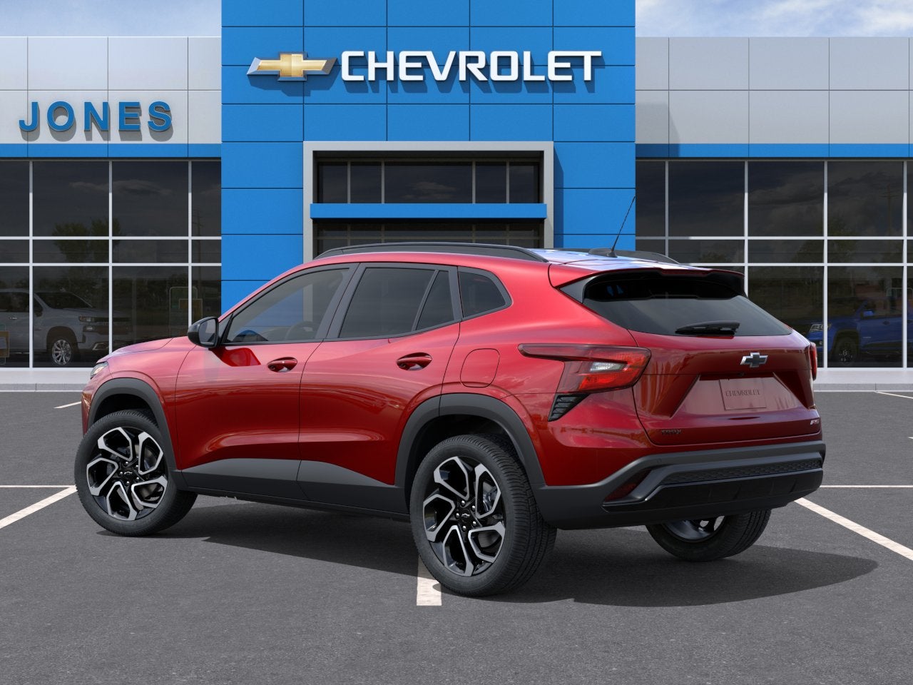 2026 Chevrolet Trax — rear three-quarter view