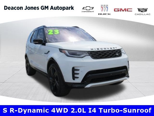 2023 Land Rover Discovery S R-Dynamic in White — front three-quarter view